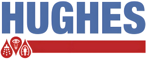 HUGHES logo