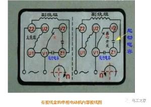 兩相電機(jī)倒順開關(guān)的接法是什么