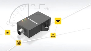 图尔克QR20动态倾角传感器,高效屏蔽冲击和振动
