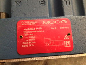 穆格MOOG伺服阀D661至D665系列伺服比例控制阀简介
