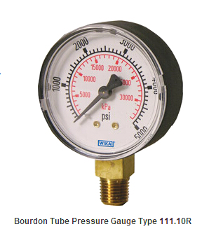WIKA威卡波登管壓力表（111.10R制冷計(jì)）