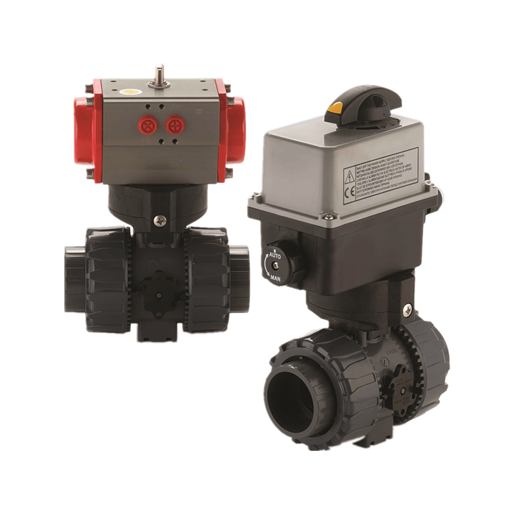 FIP電動和氣動驅動二通球閥VKD/CE - VKD/CP DN 10-50