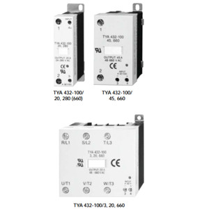 JUCHHEIM晶閘管和可控硅斷路器TYA 432-100/20, 280 (660)，TYA 432-100/45, 660，TYA 