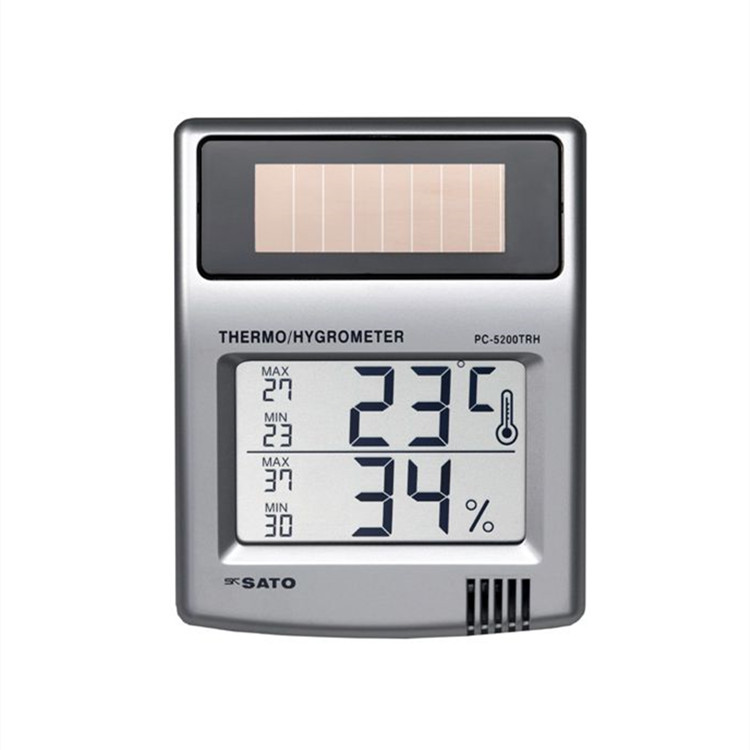 SATO太陽能數(shù)字溫濕度計PC-5200TRH
