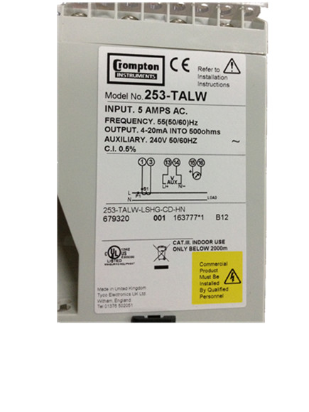 CROMPTONCROMPTON電流變送器250系列253-TALW-LSHG-CD-HN