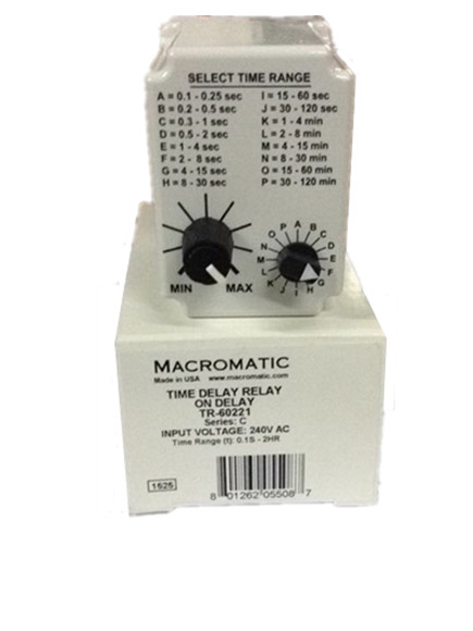 MACROMATIC時間繼電器TR-6系列TR-60221